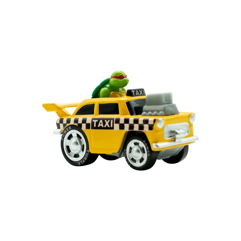 Teenage Mutant Ninja Turtles Diecast Cars Michelangelo, Raphael & Splinter NEW - Picture 5 of 10